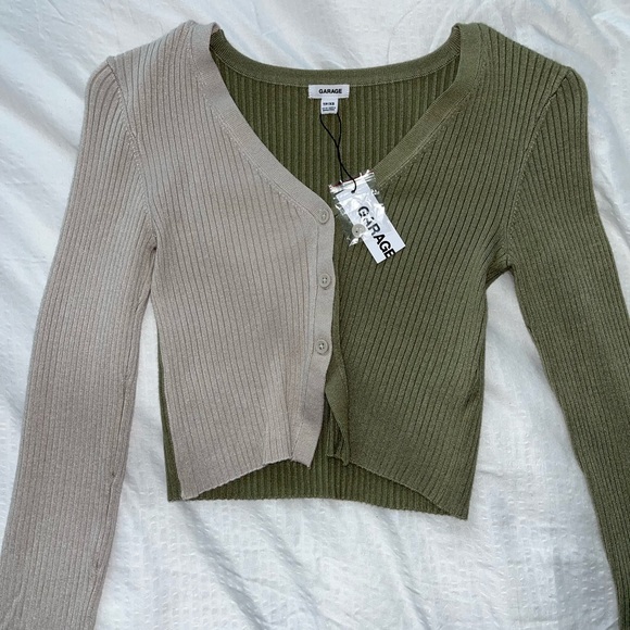 Garage Button Cardigan Tee *NEW With Tags - Picture 1 of 2
